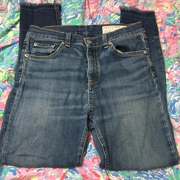 Rag & Bone Dark Denim Jeans - Picture 1 of 4